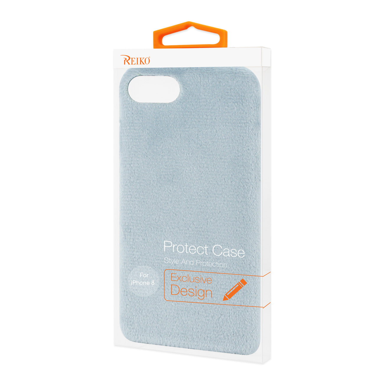 iPhone 7/8/SE2 Fuzzy Fur Soft TPU Case In Gray