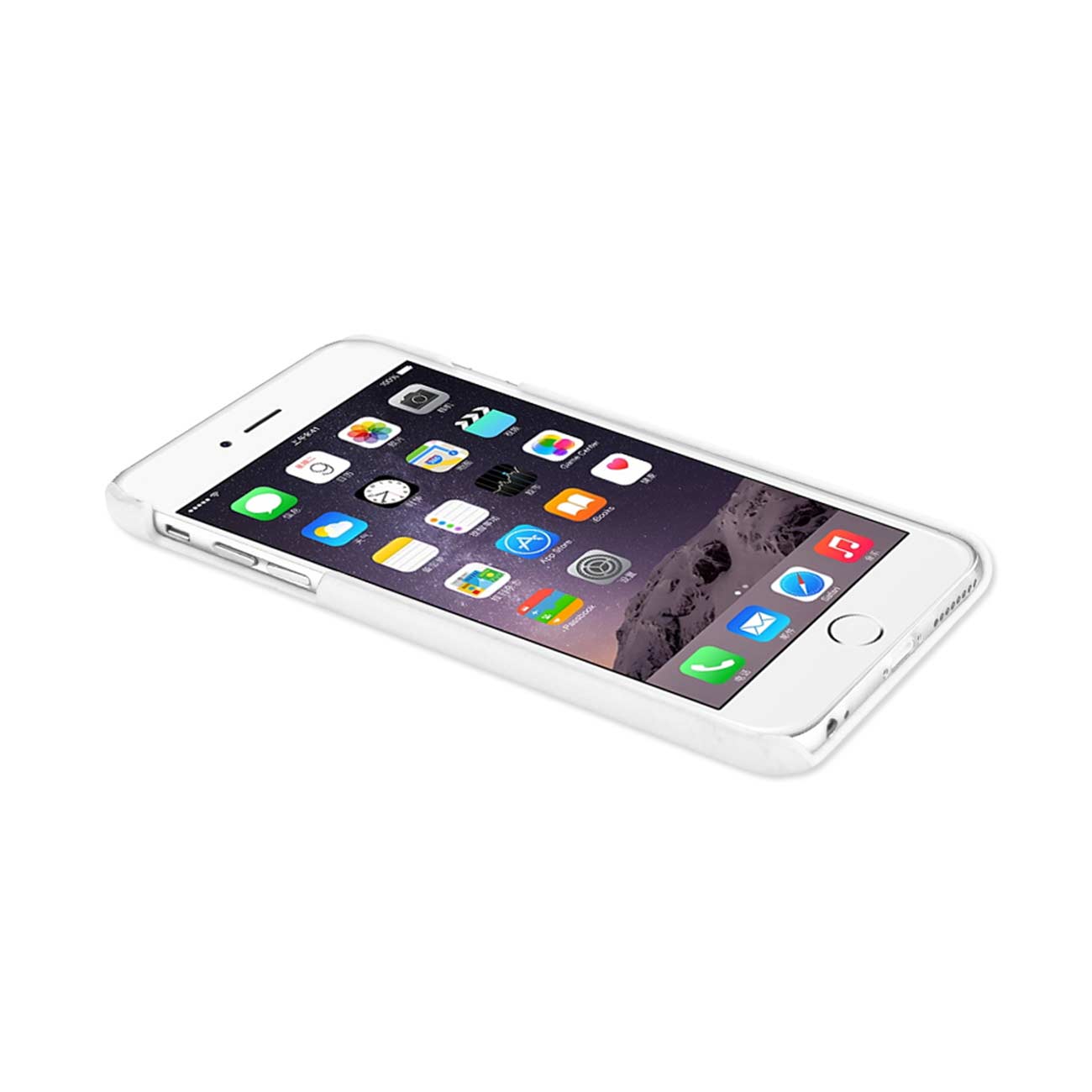 Case Protection Genuine Leather RFID Key Holder iPhone 6 Ivory Color