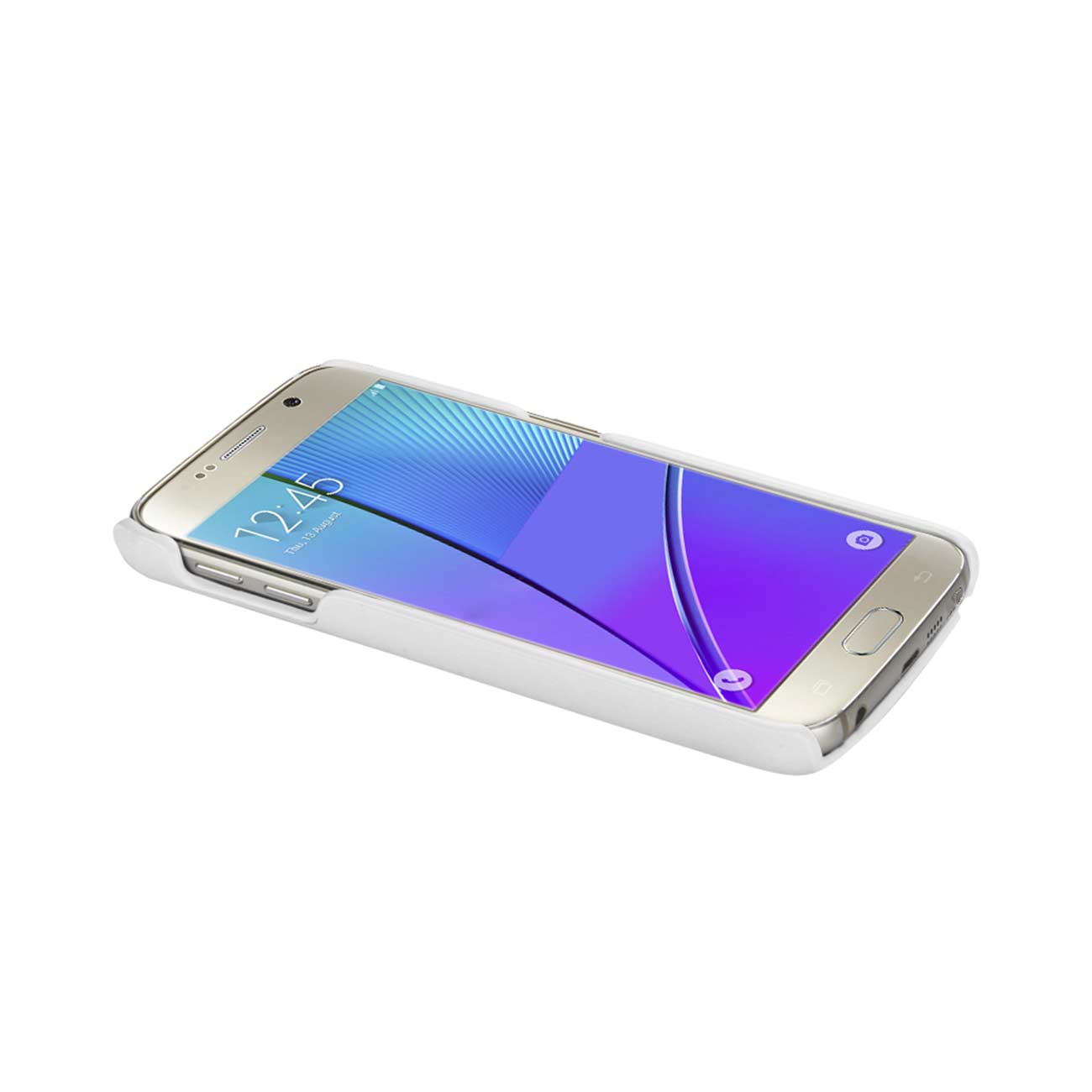 Samsung Galaxy Note 5 Rfid Genuine Leather Case Protection And Key Holder In Ivory