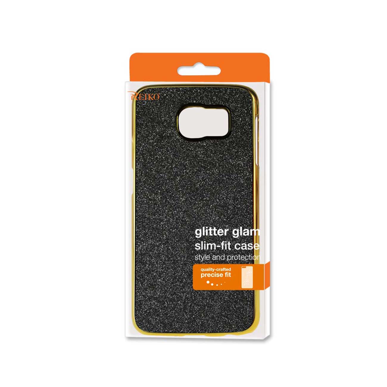 Case Jewelry Slim Karat Glitter Samsung Galaxy S6 Black Color