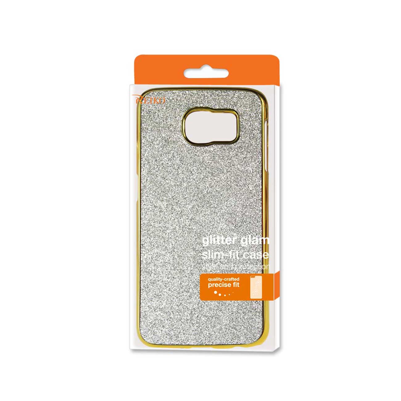 Case Jewelry Slim Karat Glitter Samsung Galaxy S6 Silver Color