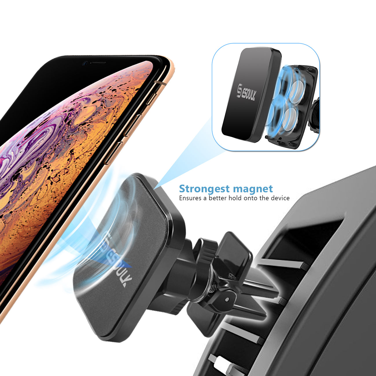 Holder Magnet Air Vent