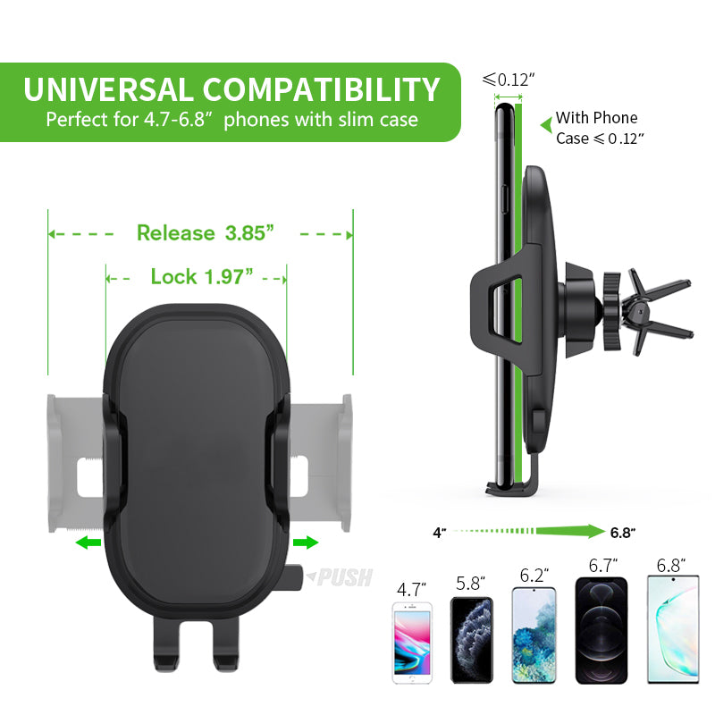One Touch Air Vent Car Mount