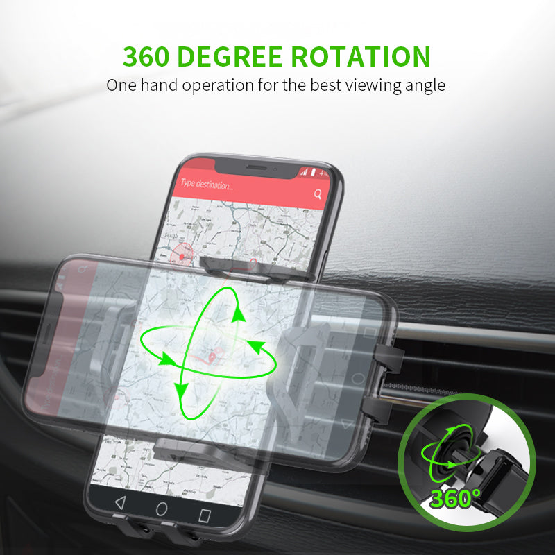 One Touch Air Vent Car Mount