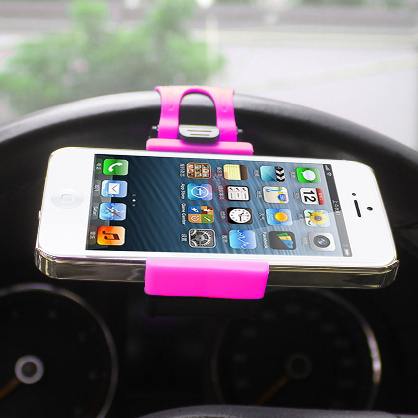 Phone Socket Holder In Hot Pink
