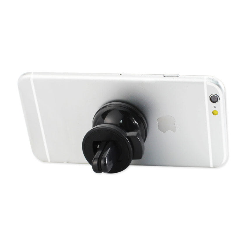 UNIVERSAL AIR VENT MAGNETIC CAR MOUNT PHONE HOLDER IN BLACK
