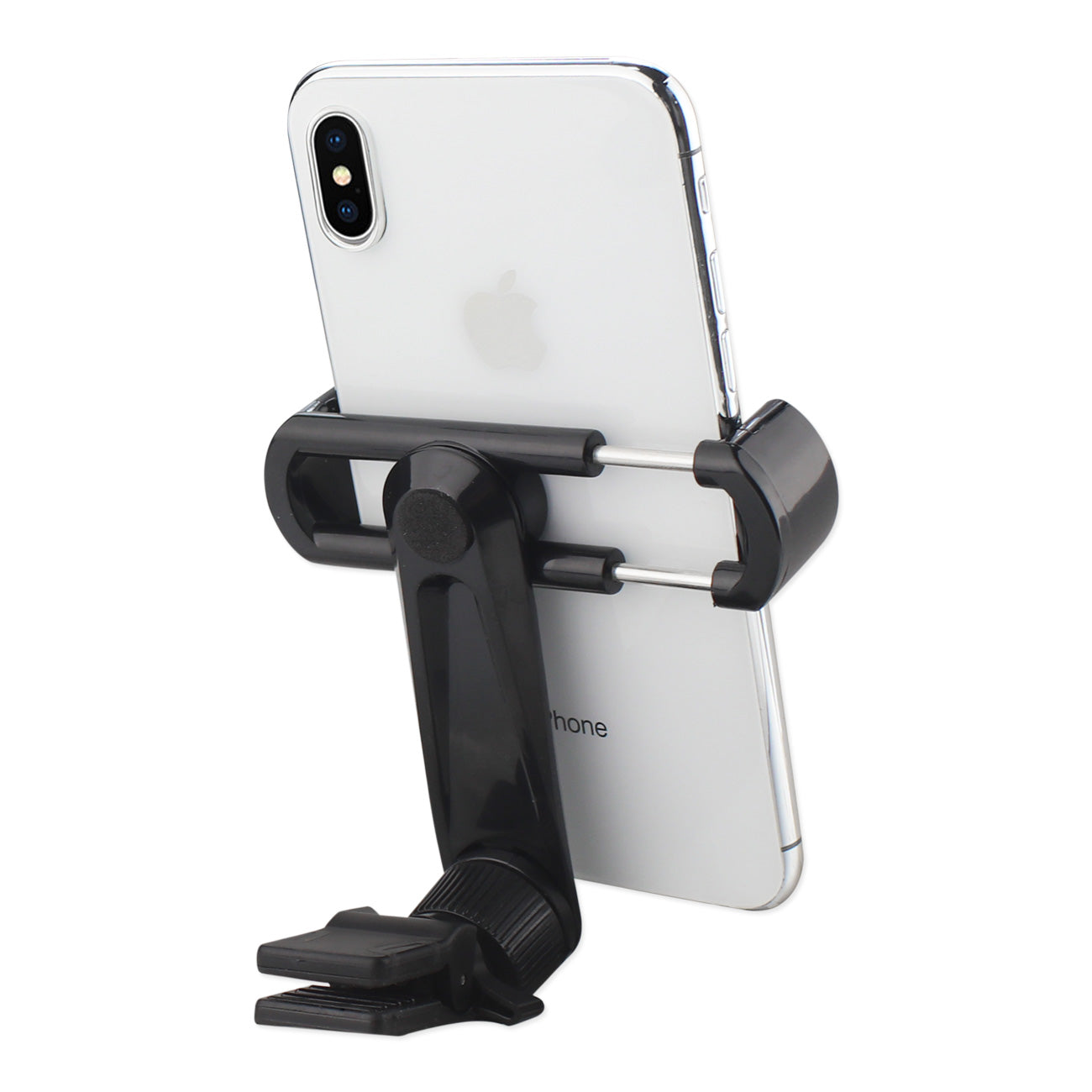 Reiko Universal Cell Phone Air Vent Car Mount Holder Cradle In Black
