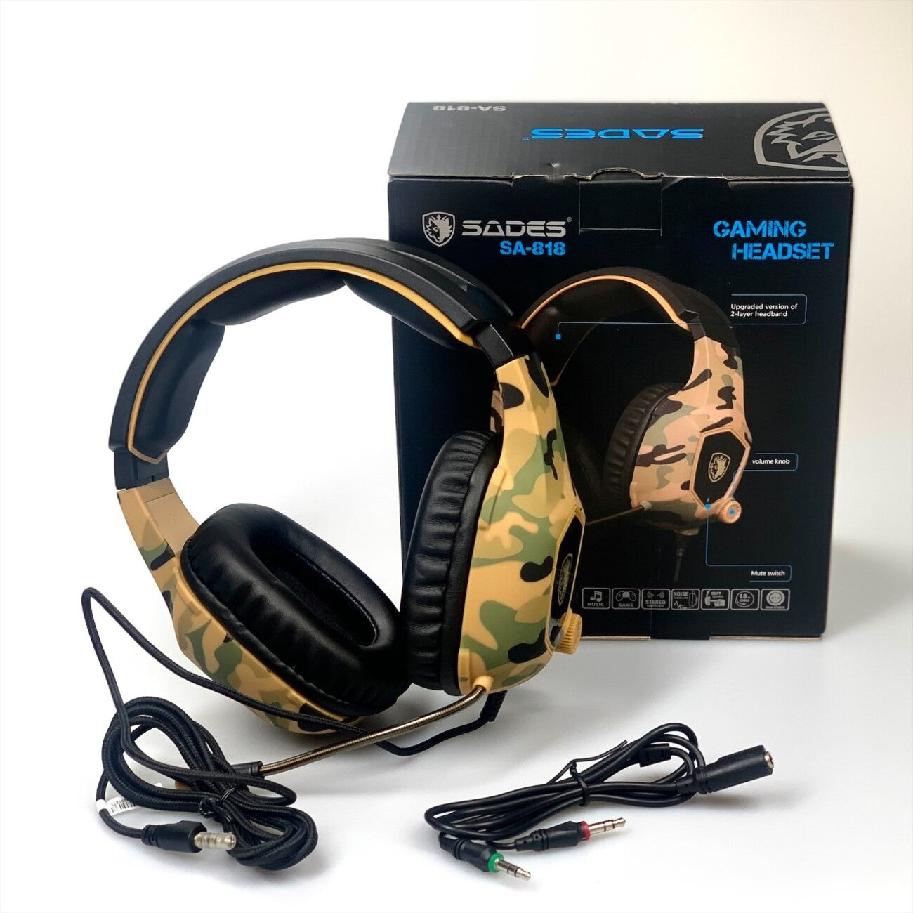 Headphone Gaming Headsets For Xbox One PC With Mic