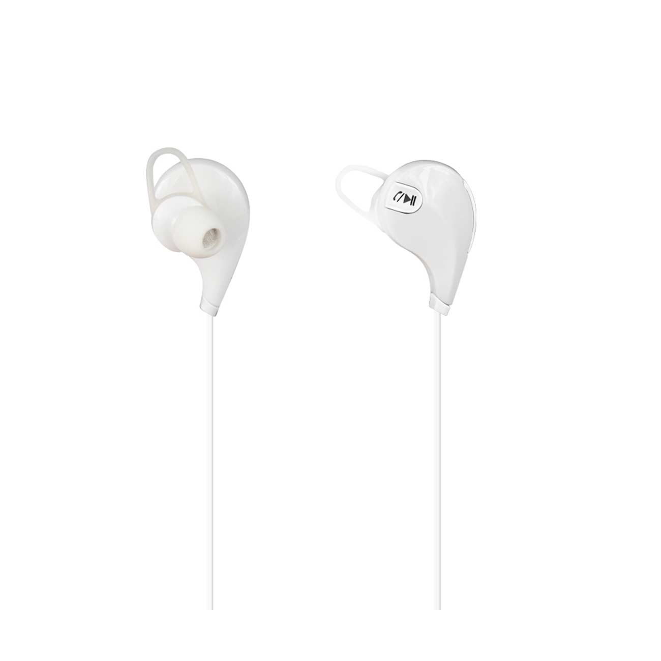 Headphones Bluetooth Universal In Ear Wireless Reiko White Color