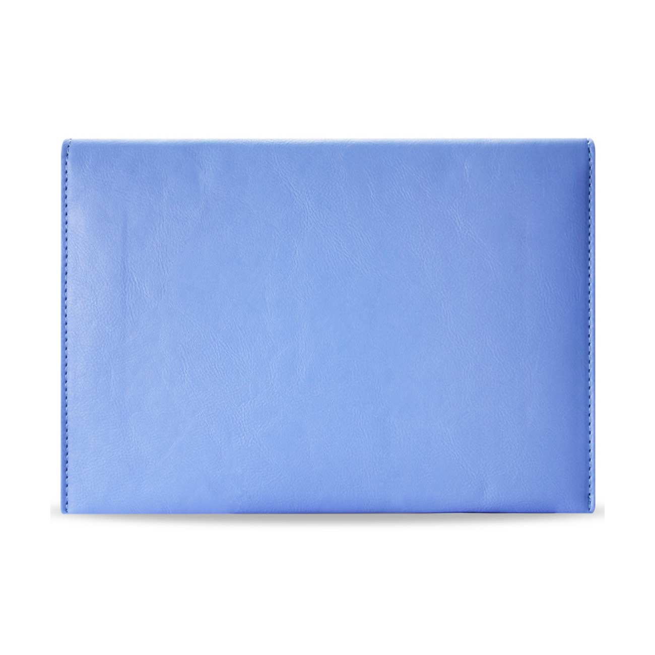 REIKO PREMIUM LEATHER CASE POUCH FOR 10.1INCHES IPADS AND TABLETS In BLUE