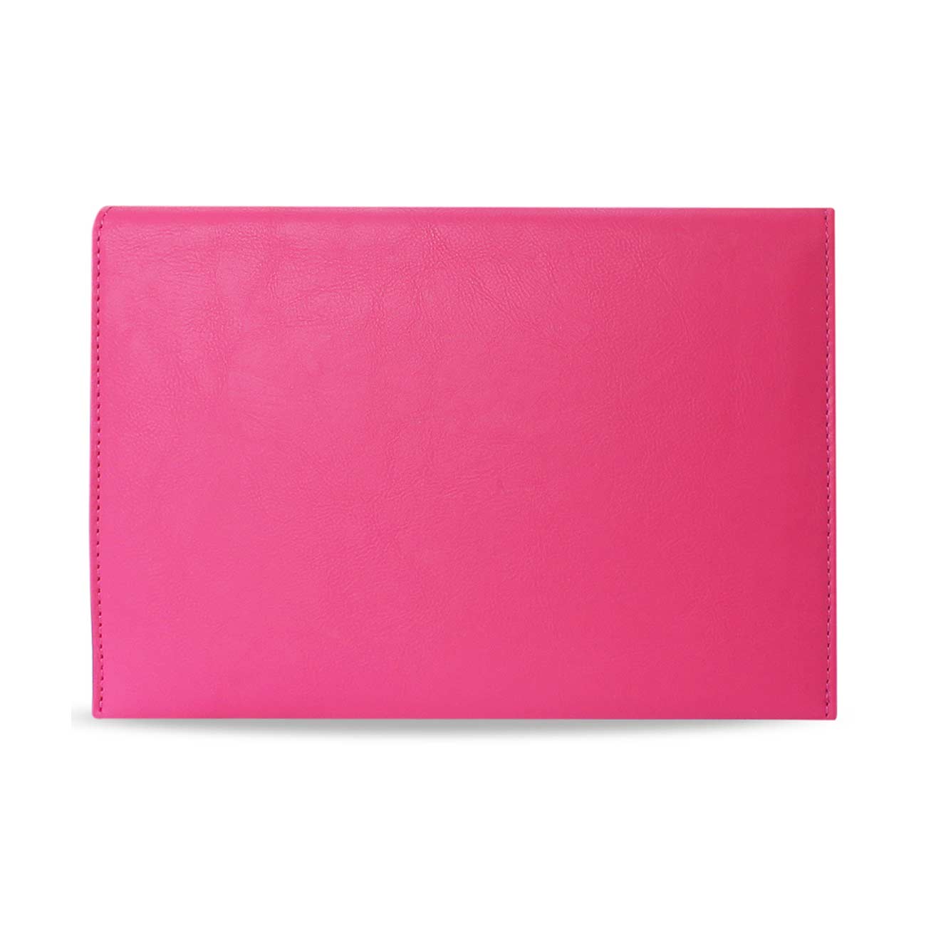 Reiko Premium Leather Case Pouch For 10.1Inches Ipads And Tabletshot Pink