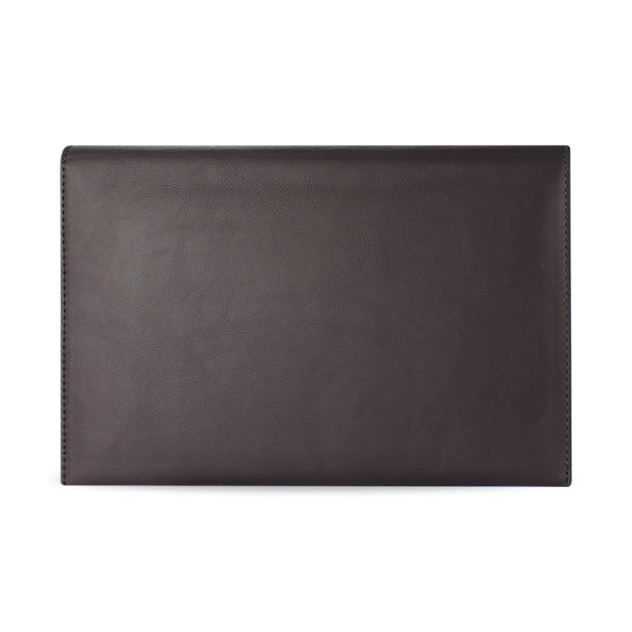 REIKO PREMIUM LEATHER CASE POUCH FOR 7INCHES IPADS AND TABLETS In BROWN