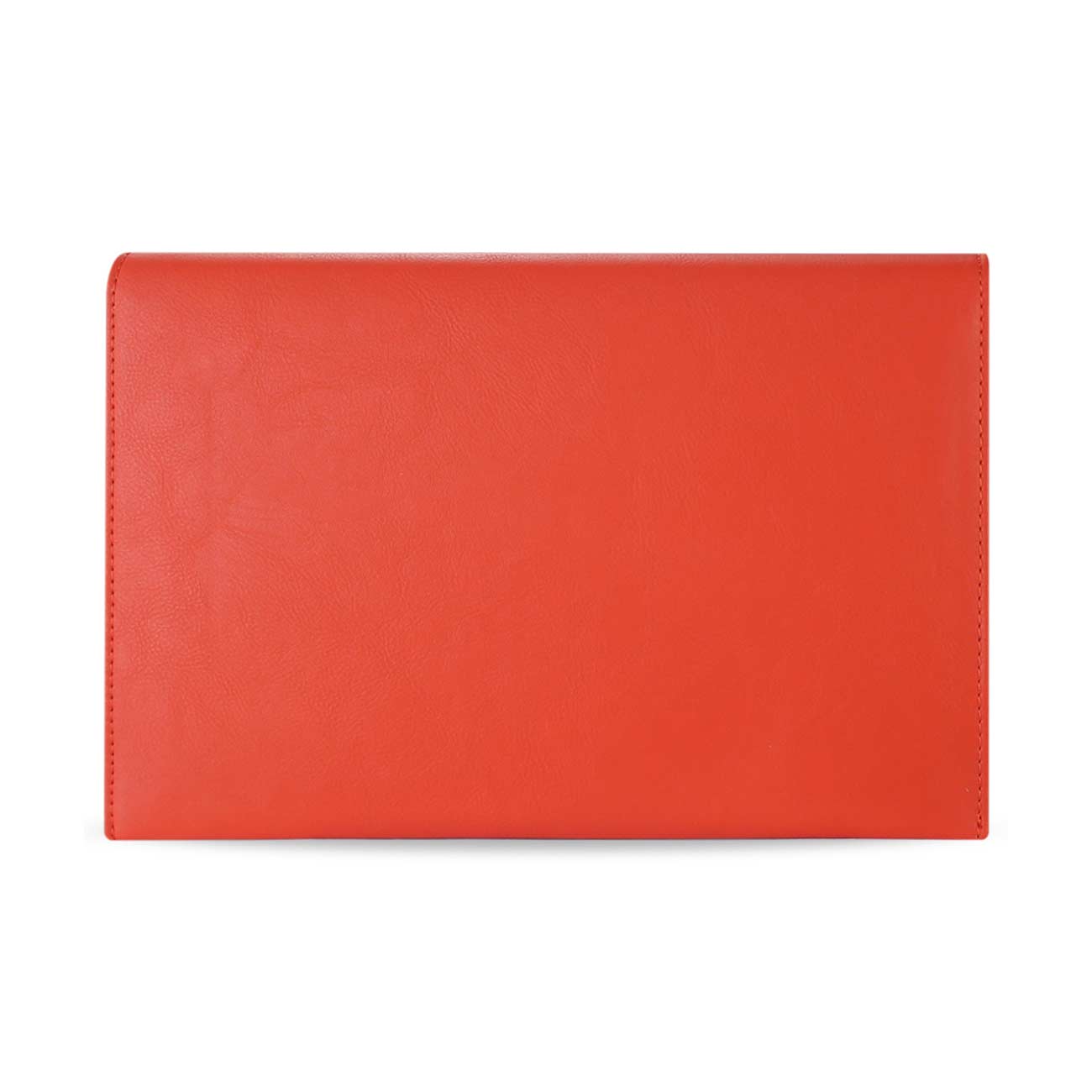 REIKO PREMIUM LEATHER CASE POUCH FOR 7INCHES IPADS AND TABLETS In ORANGE