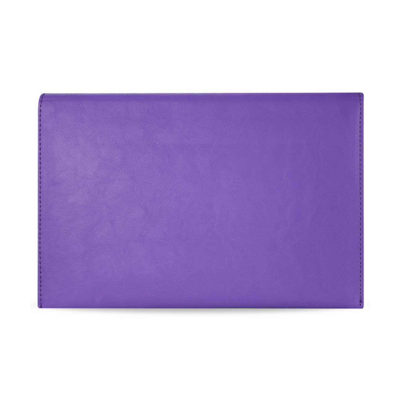 REIKO PREMIUM LEATHER CASE POUCH FOR 7INCHES IPADS AND TABLETS In PURPLE