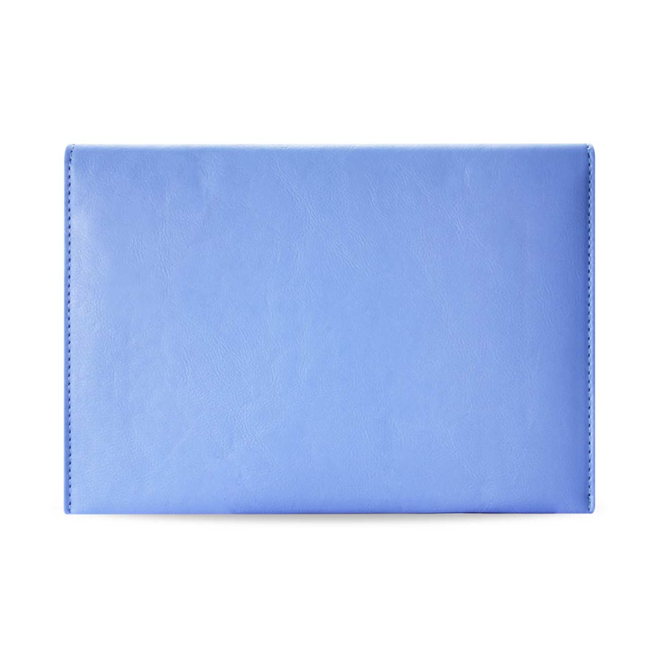 REIKO PREMIUM LEATHER CASE POUCH FOR 8.2INCHES IPADS AND TABLETS In BLUE