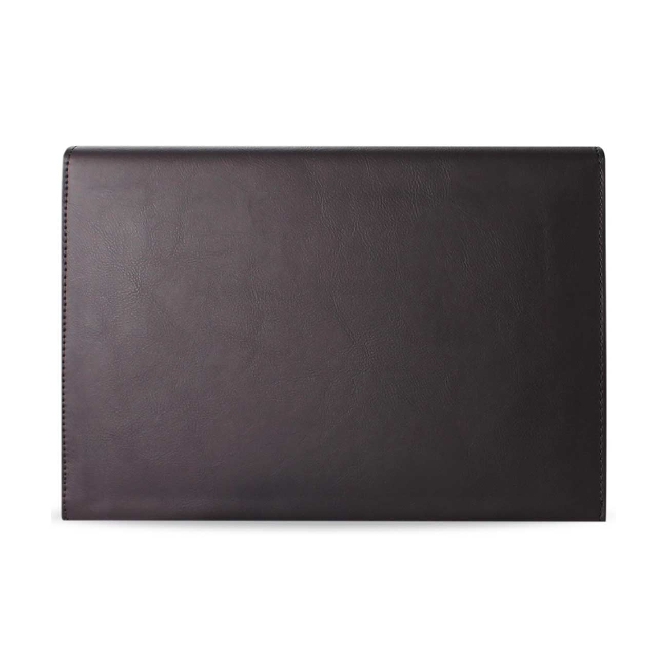 REIKO PREMIUM LEATHER CASE POUCH FOR 8.2INCHES IPADS AND TABLETS In BROWN