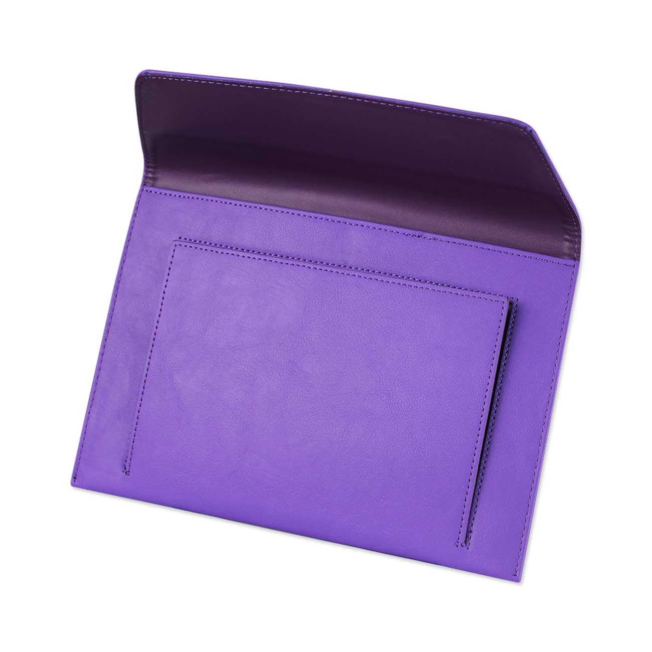Reiko Premium Leather Case Pouch For 8.2Inches Ipads And Tabletspurple