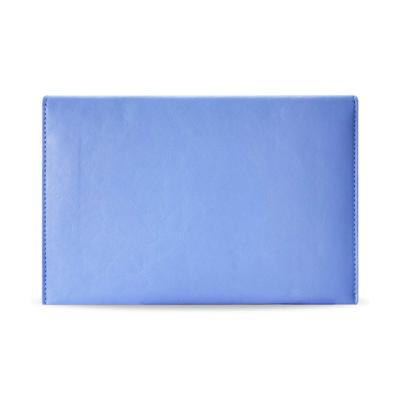 REIKO PREMIUM LEATHER CASE POUCH FOR 8.9INCHES IPADS AND TABLETS In BLUE