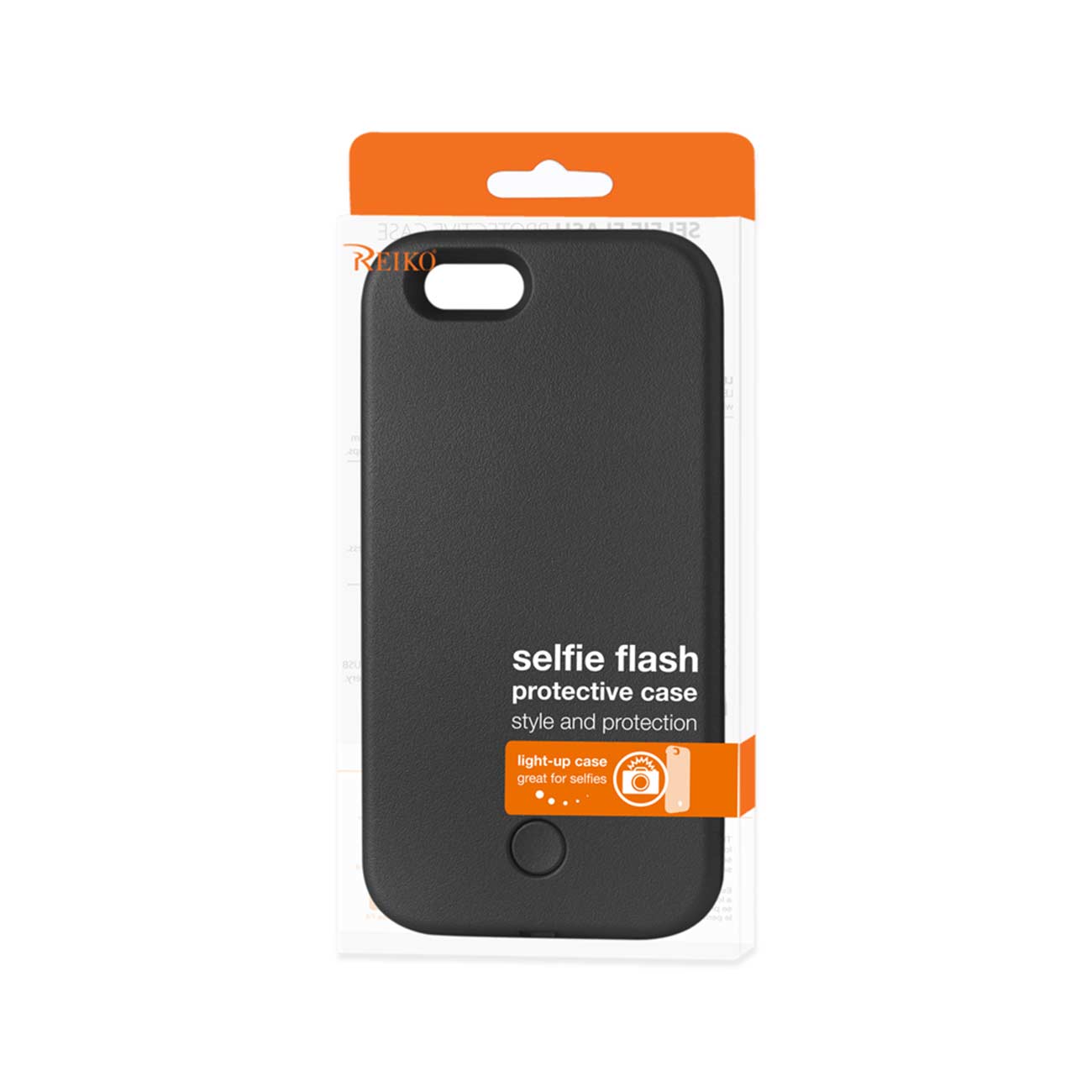 Case Illuminated LED Selfie Light Up iPhone 6/ 6S Black Color