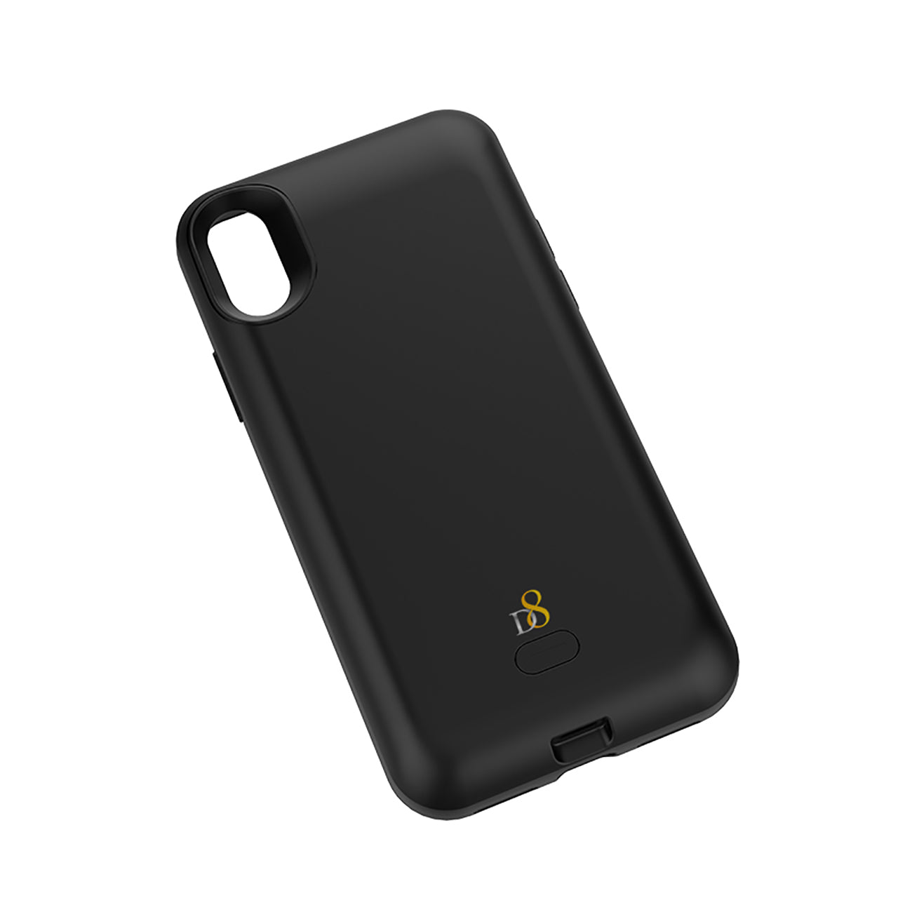 Real 3000mAh Rechargeable Extended Protective Battery Charging Case for iPhone X In Black