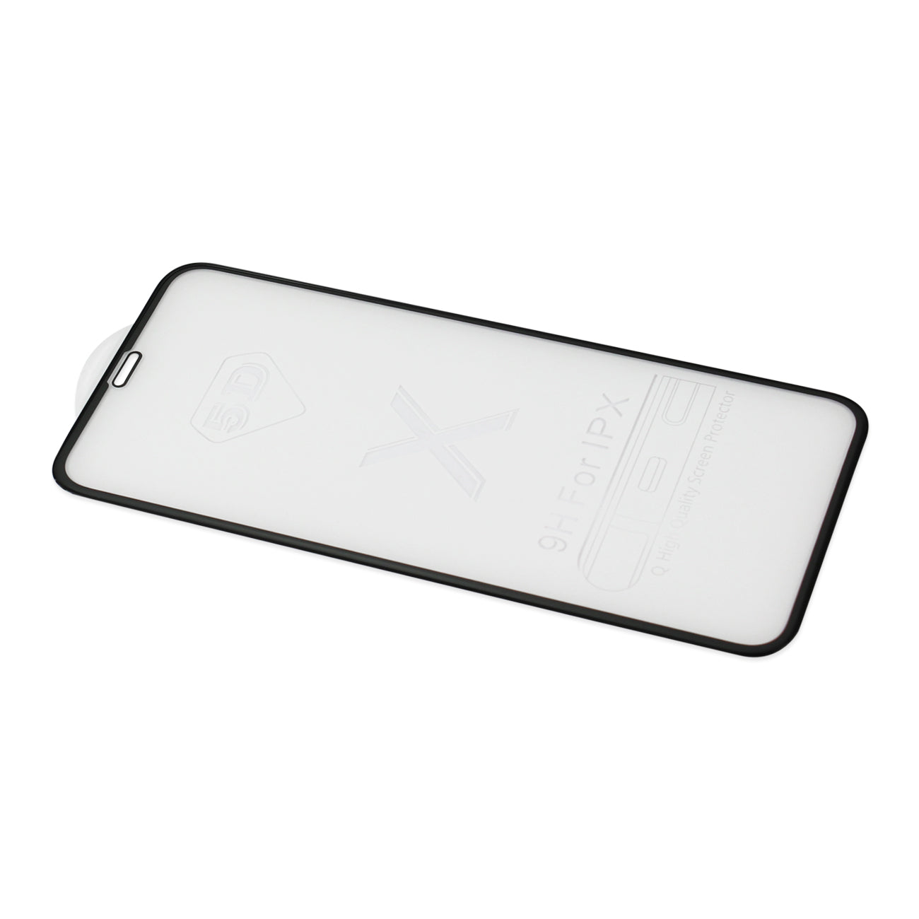 iPhone X Screen Tempered Glass 3D full coverage HD Clear Protective Film In Black