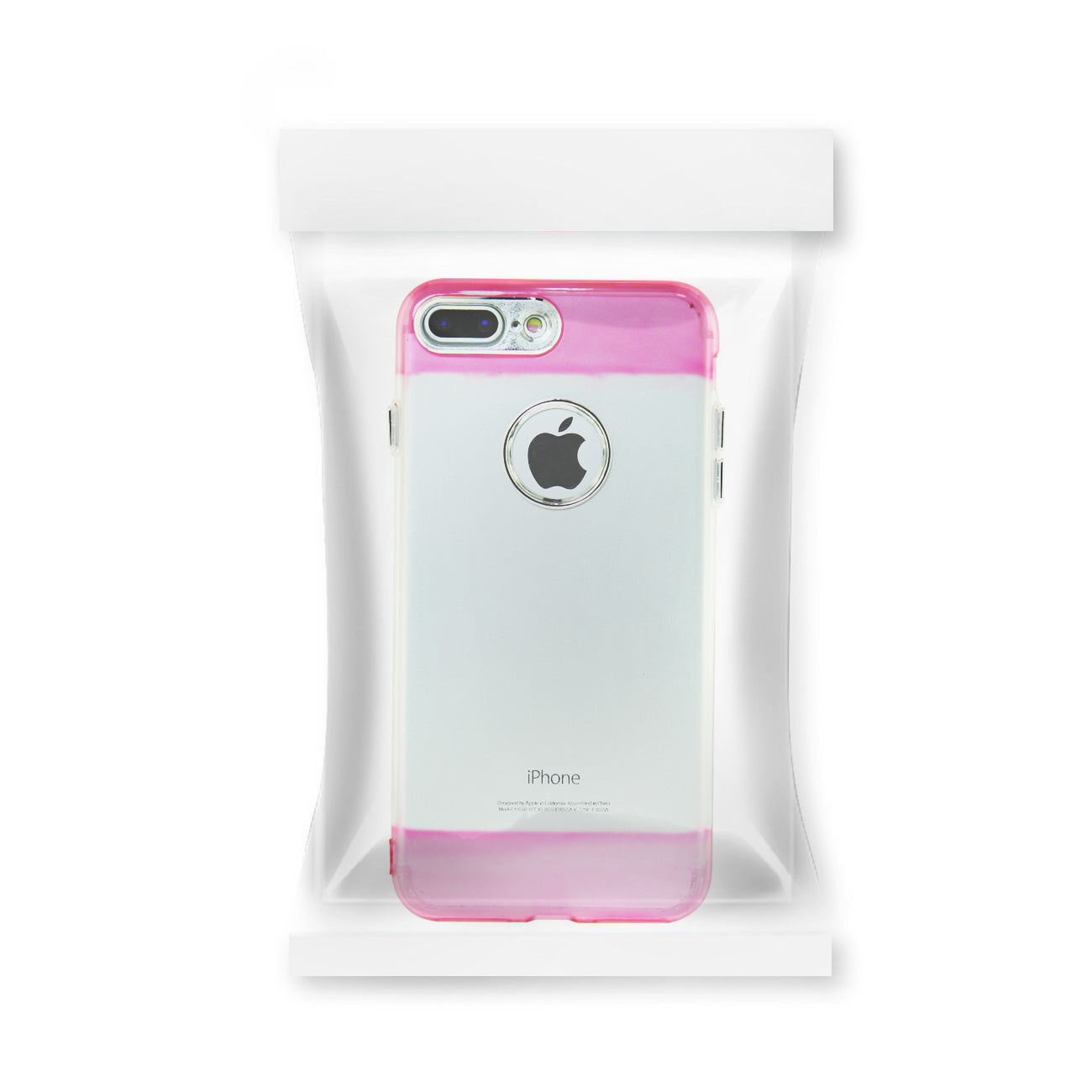 Cover Bumper TPU Soft Protective Flexible Colorful Apple iPhone 7 Plus/ 8 Plus 5.5 Inch Red Color