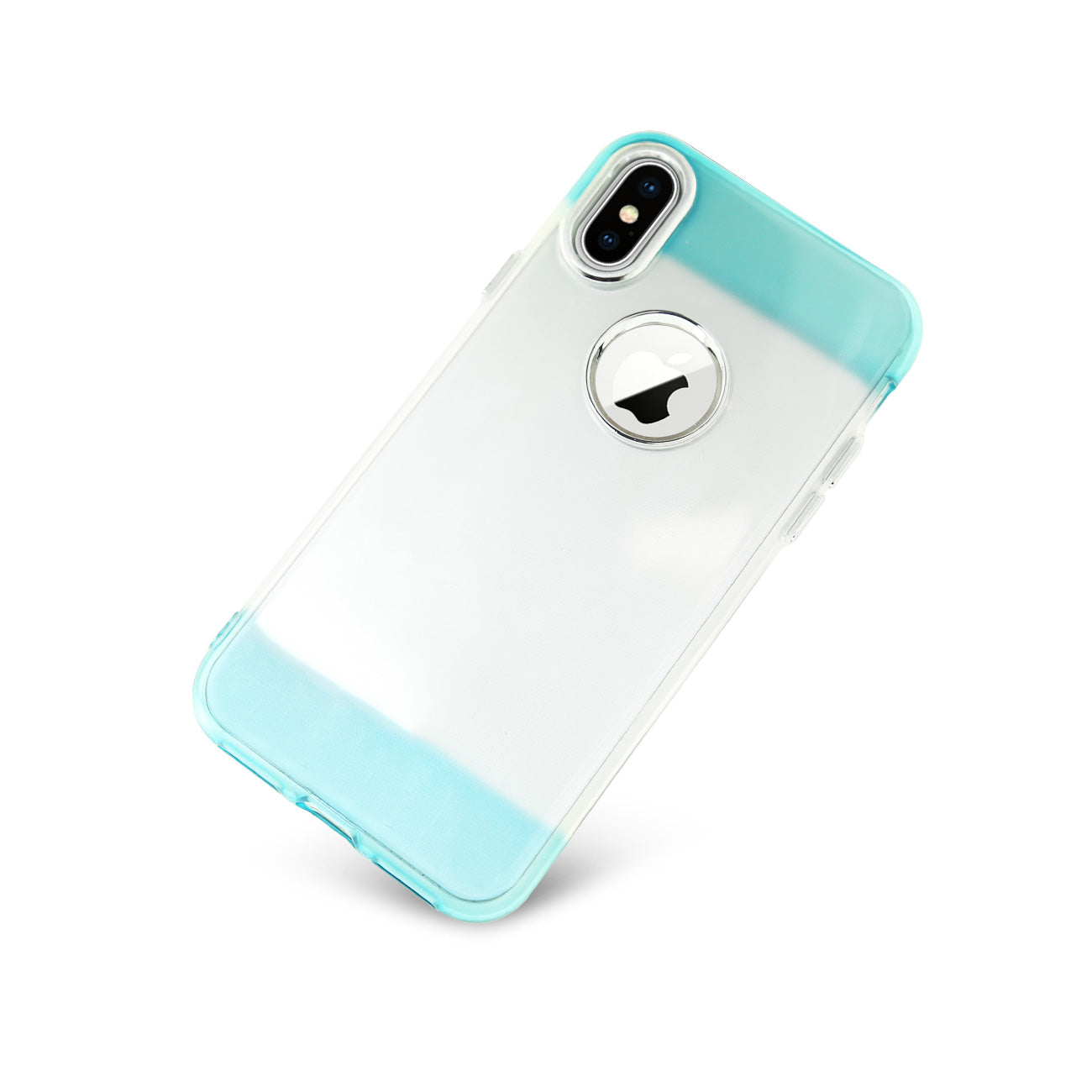Cover Bumper TPU Soft Protective Flexible Colorful Apple iPhone X 5.8 Blue Color