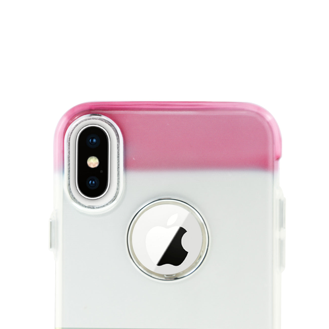 Colorful Protective Flexible Soft TPU Bumper Cover for Apple iPhone X 5.8 inch In Red