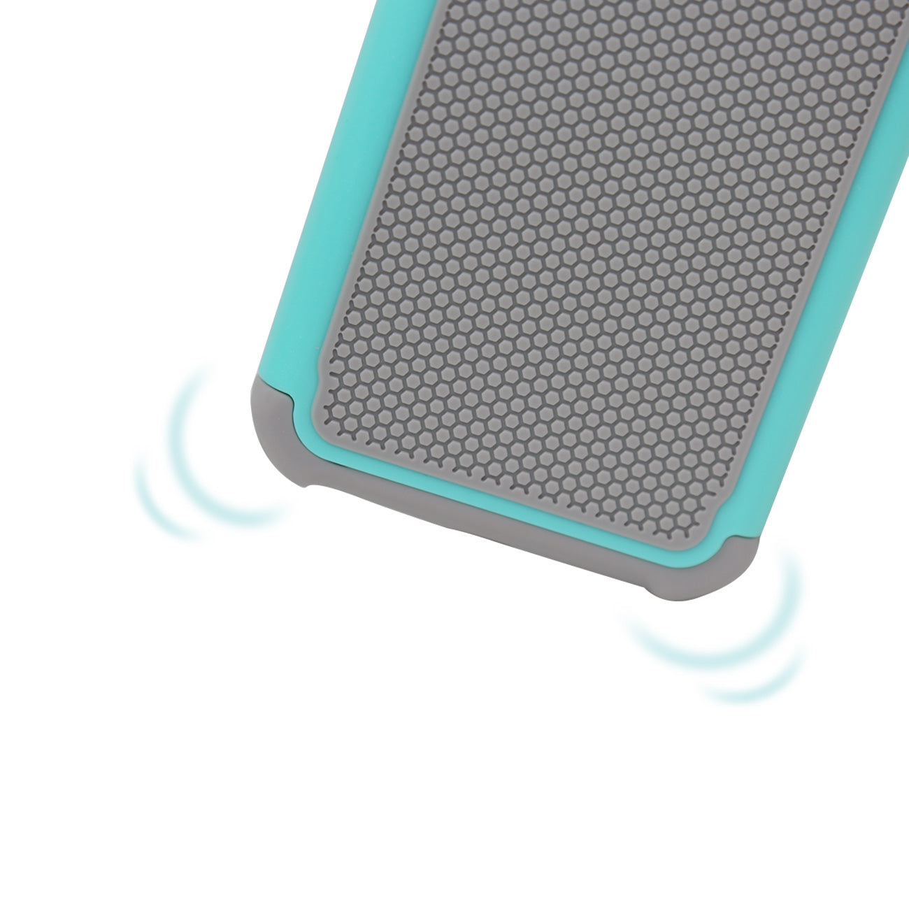 iPhone X Hybrid Dual Layer Protective Case In Gray Blue