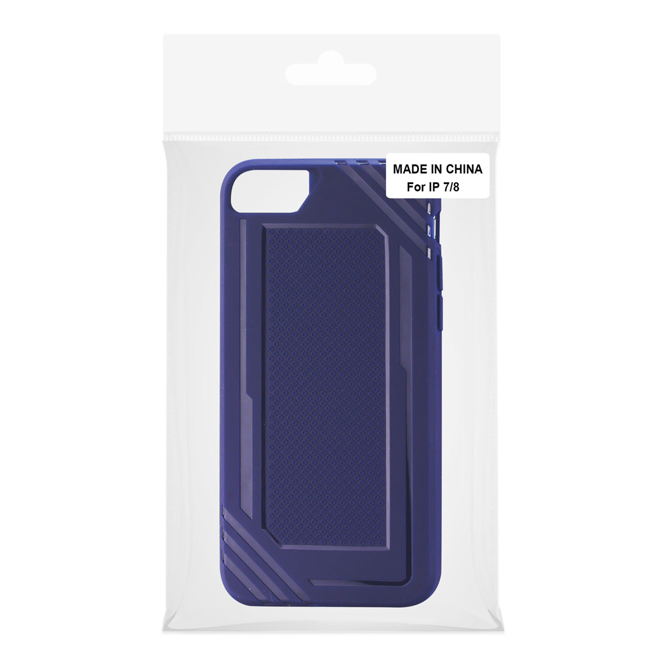Case Armor Bumper TPU Soft Strong Rubber Slim-Fit Flexible Anti-Slip Grip iPhone 7/8/SE2 Navy Color