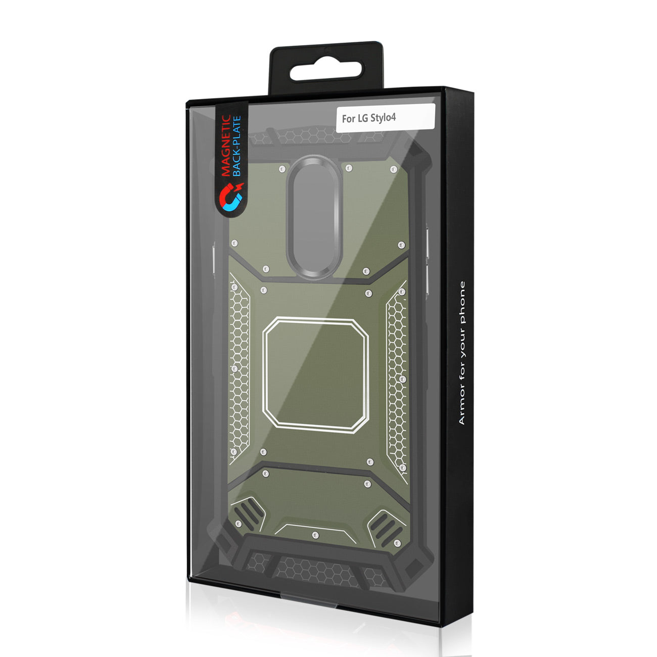 LG STYLO 4 Metallic Front Cover Case In Gray