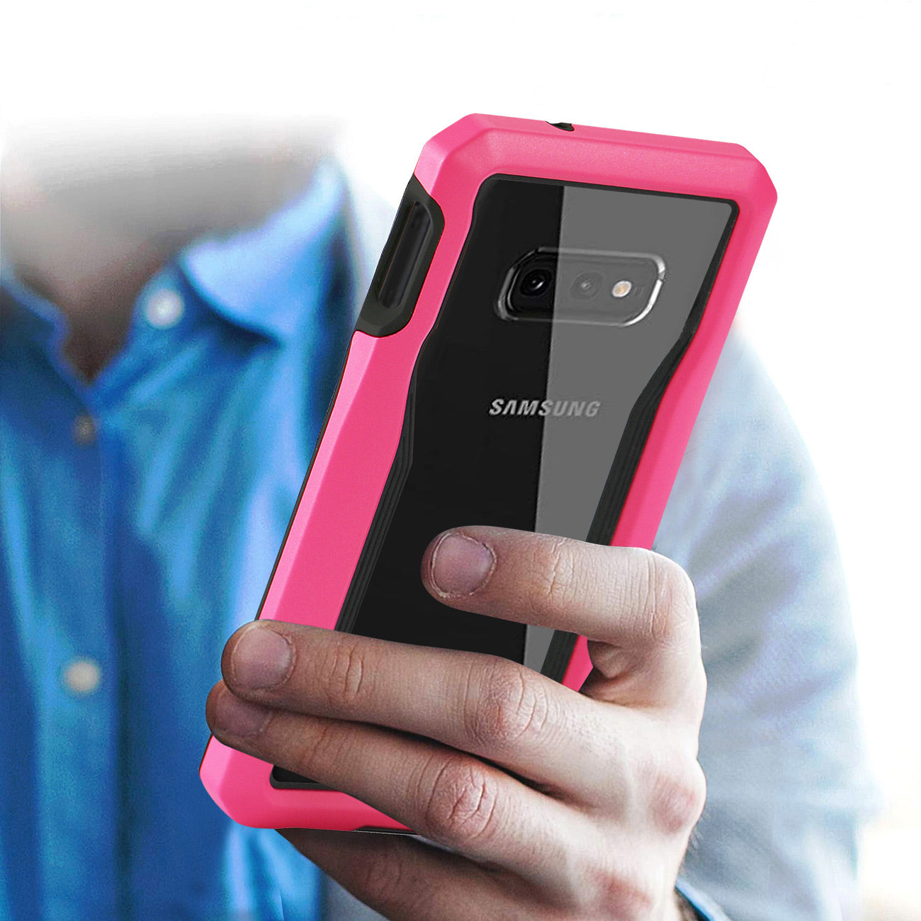 Cover Protective Samsung Galaxy S10E Pink Color
