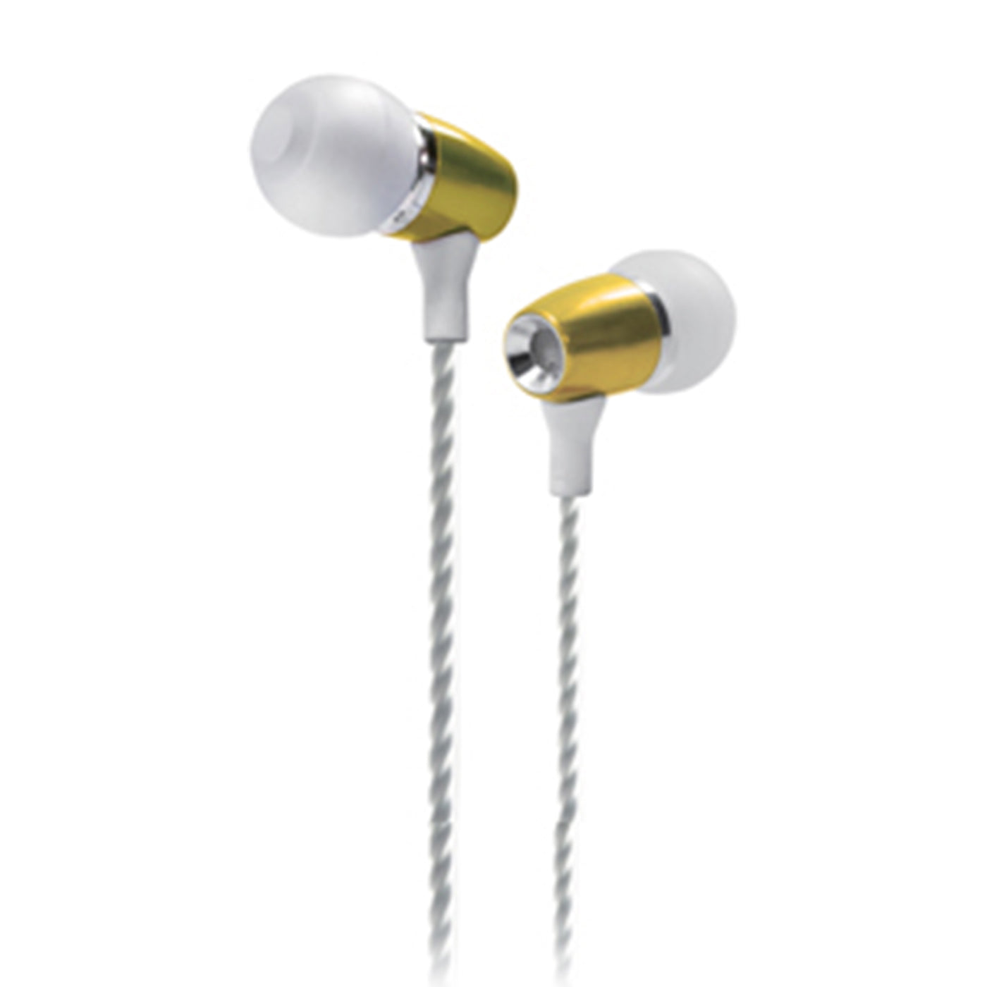 Headphones Headsets Earbuds Wired In-Ear Bass H350 With Microphone Stereo Gold Color