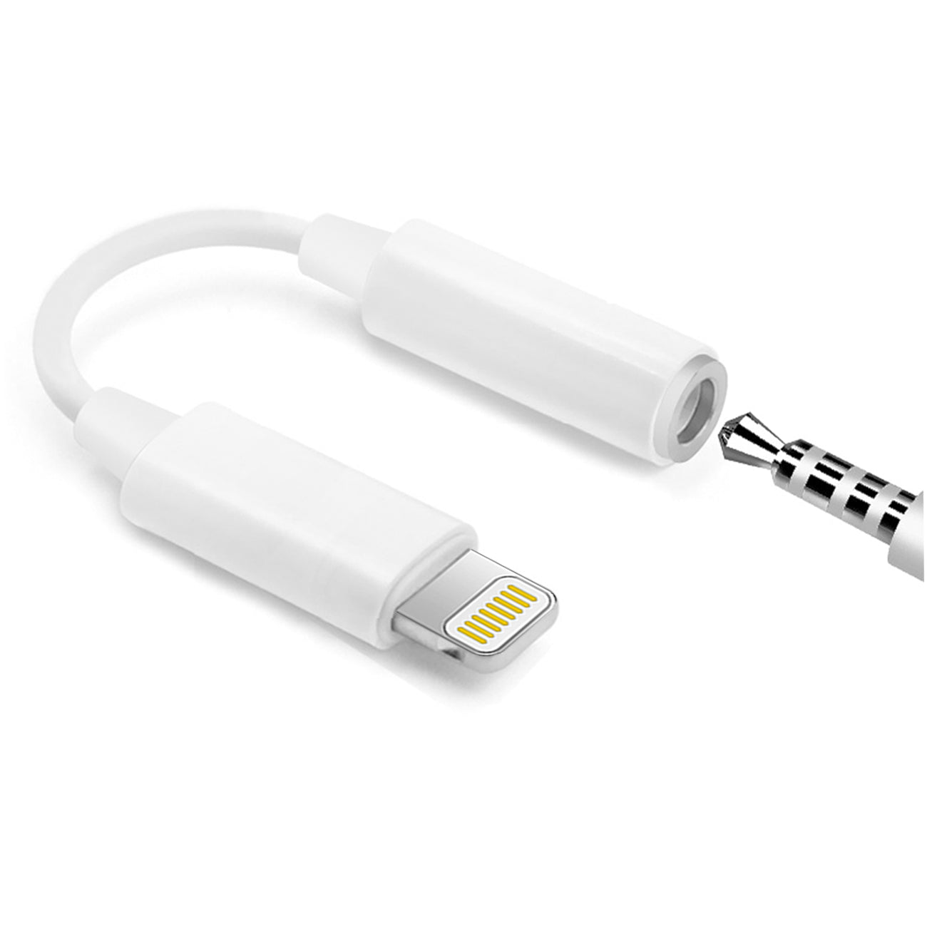 Cable Headphone Jack Adapter 8 Pin for iOS Dongle Aux Audio 3.5mm Jack