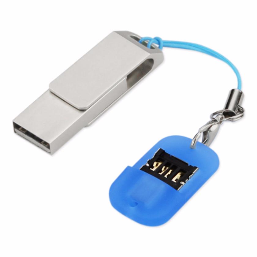 16GB Cellular USB Flash Drive In Silver