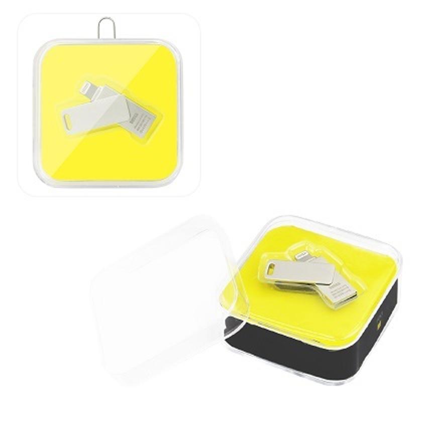 16GB Cellular USB Flash Drive In Silver