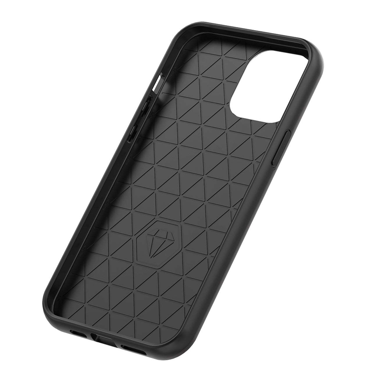 Phone Case with Ring Holder APPLE IPHONE 12/IPHONE 12 PRO In Silver