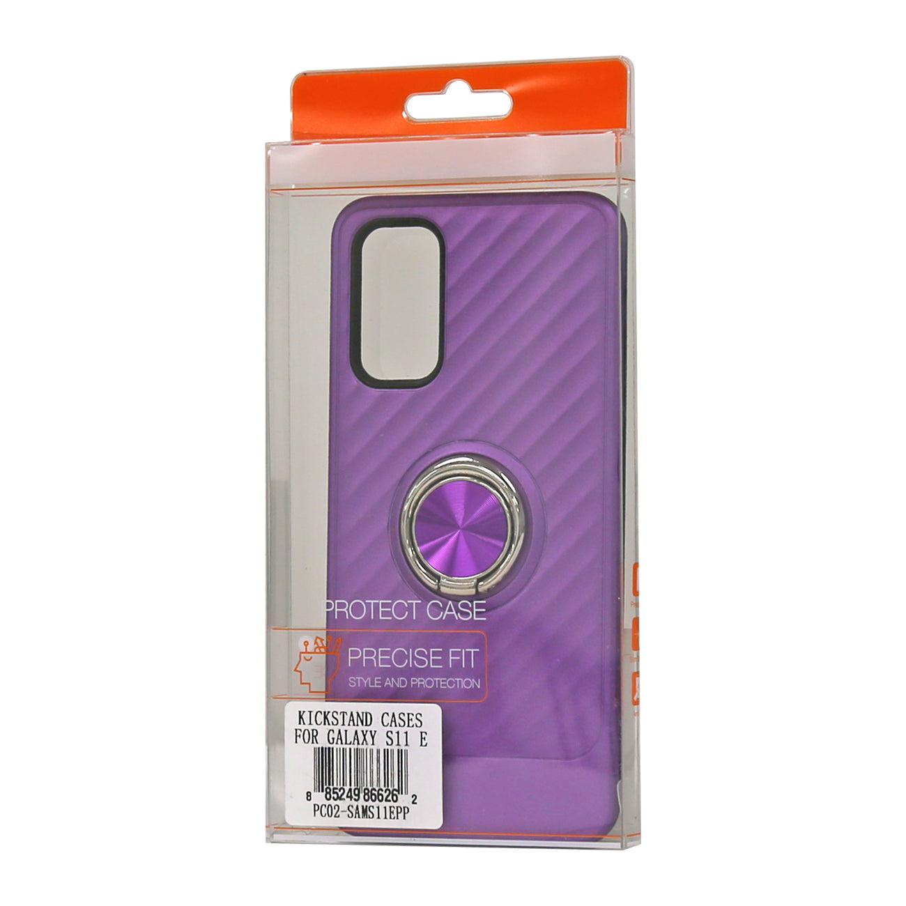 Case With Ring Holder Samsung Galaxy S20 Purple Color