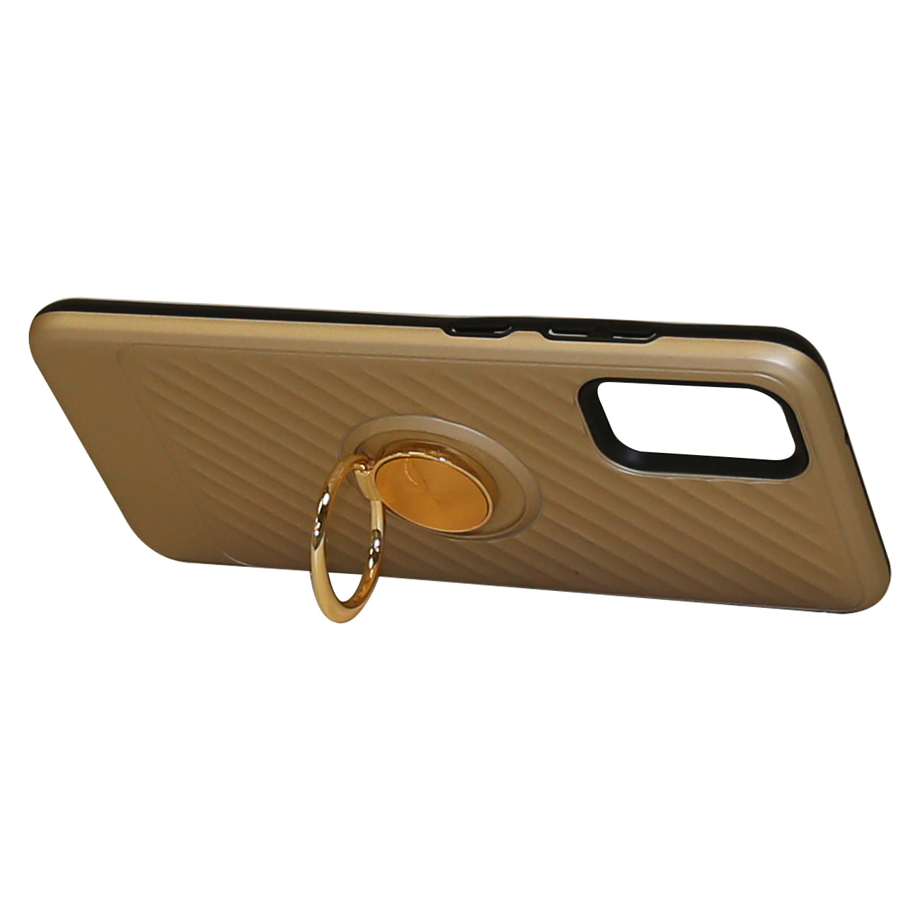 SAMSUNG GALAXY S20 Plus Case with Ring Holder In Gold
