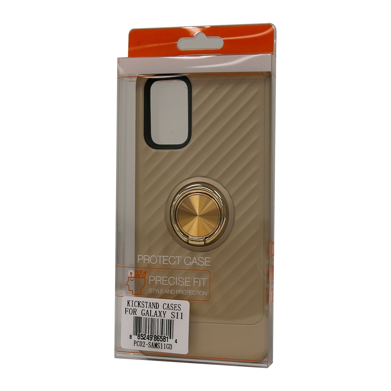 SAMSUNG GALAXY S20 Plus Case with Ring Holder In Gold
