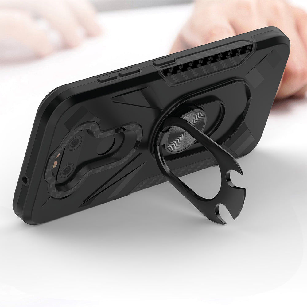 Phone Case with Ring Holder LG ARISTO 5 In Gold