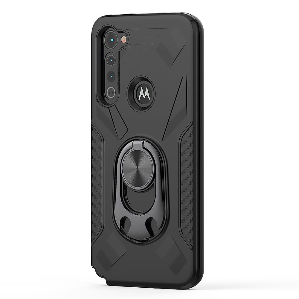 Case With Ring Holder Motorola G Stylus Black Color