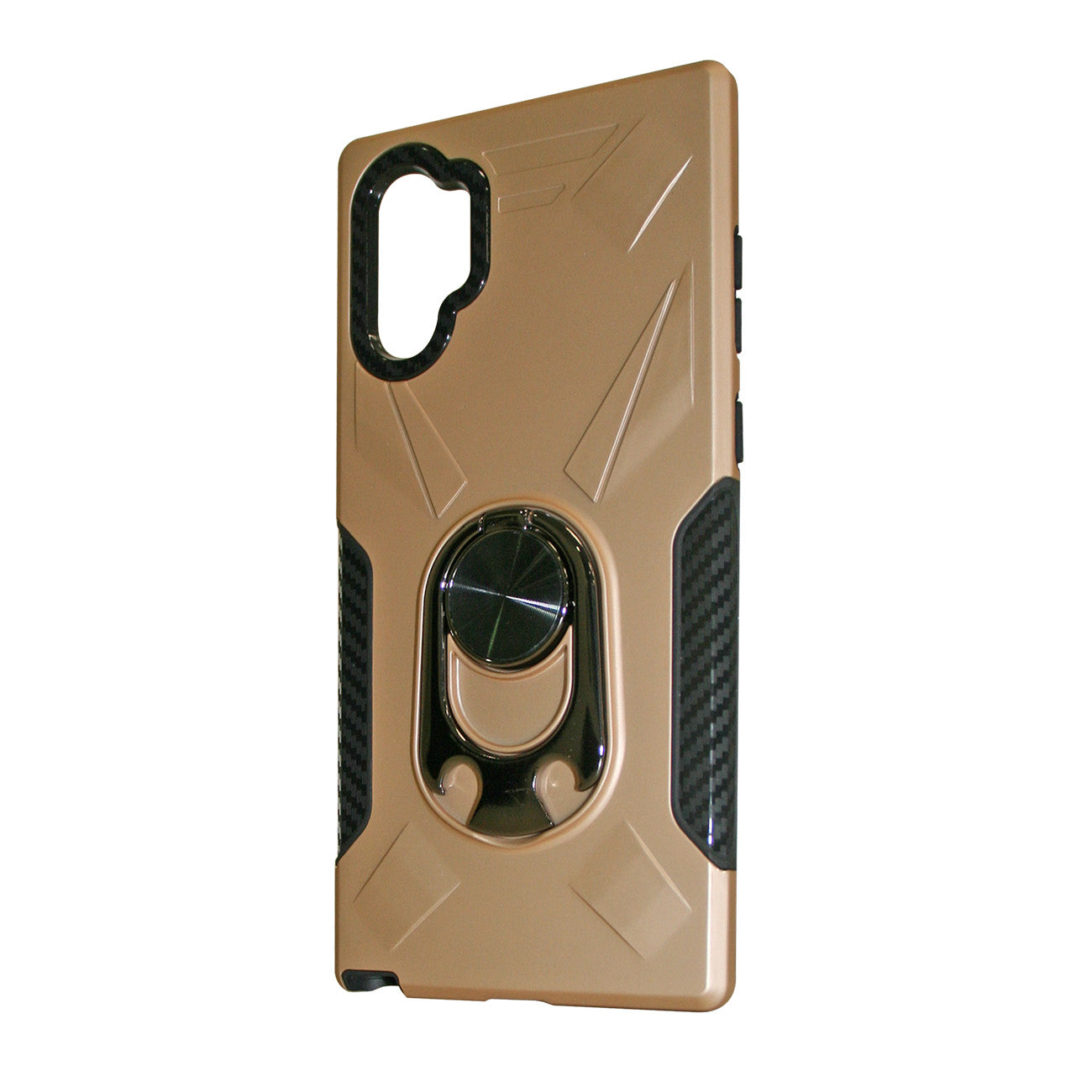 SAMSUNG GALAXY NOTE 10 PLUS Case with Ring Holder In Gold
