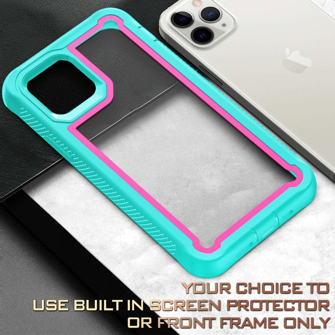 Case Bumper iPhone 12/ iPhone 12 Pro Blue Color