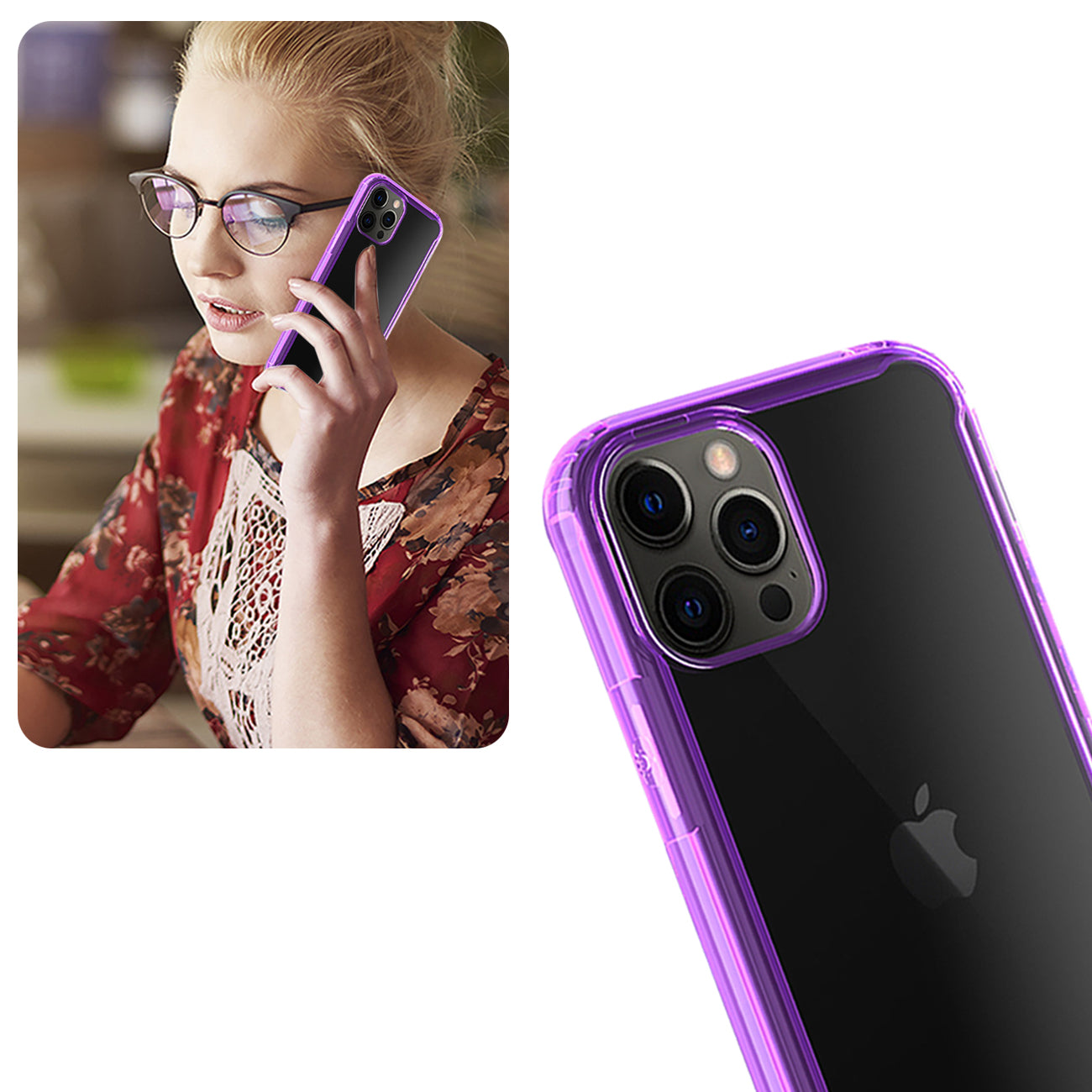 IPHONE 12/ IPHONE 12 PRO Bumper Case In Purple