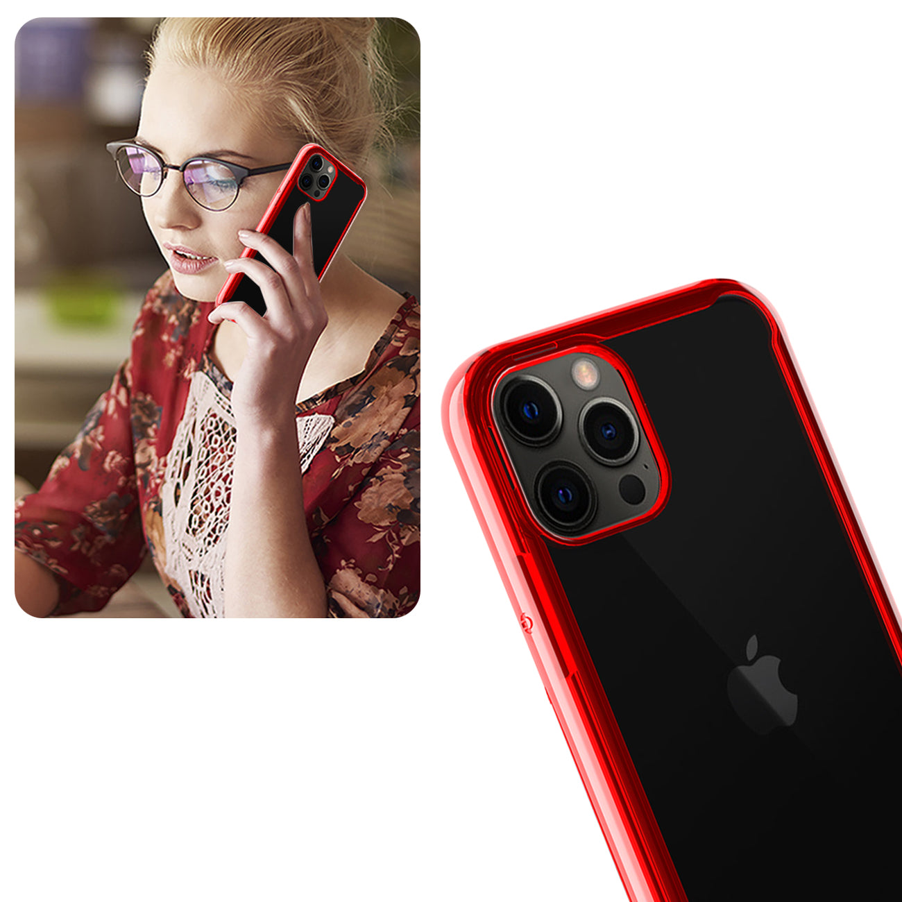 Case Bumper iPhone 12/ iPhone 12 Pro Red Color