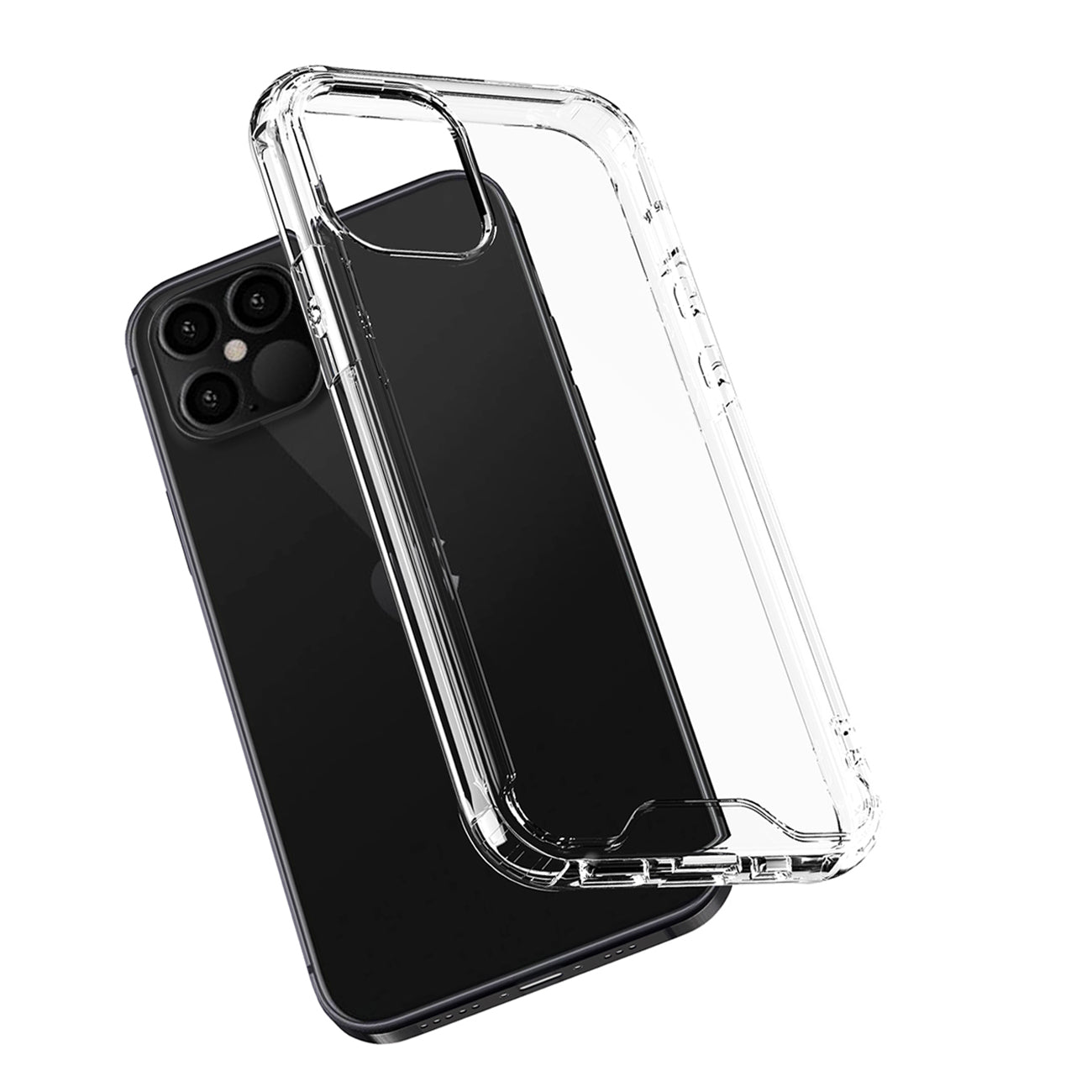 Case Bumper For iPhone 12/ iPhone 12 Pro Clear