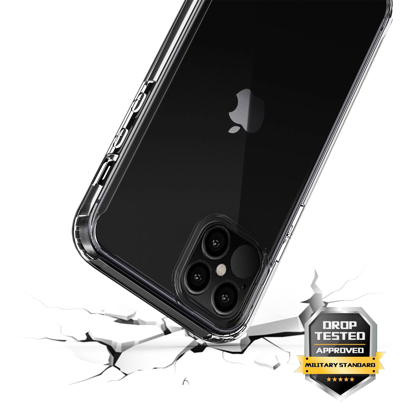 Case Bumper For iPhone 12/ iPhone 12 Pro Clear