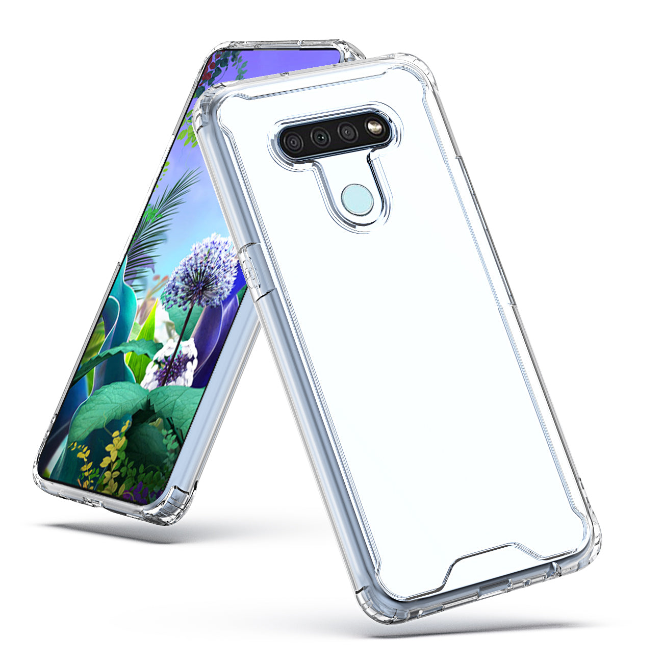 Case Bumper PC And TPU High Quality LG K51 Clear