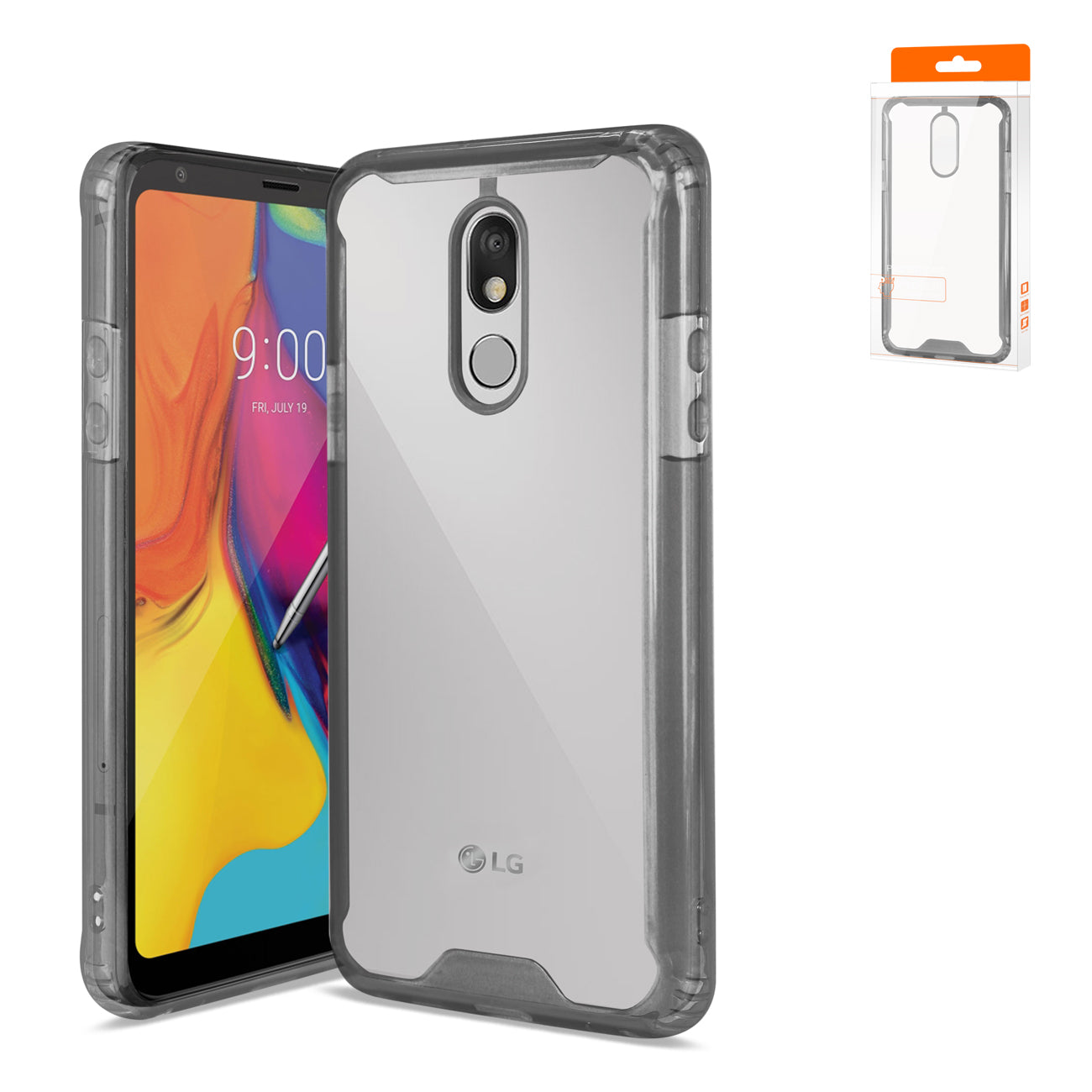 Case TPU High Quality LG STYLO 5 Black Color